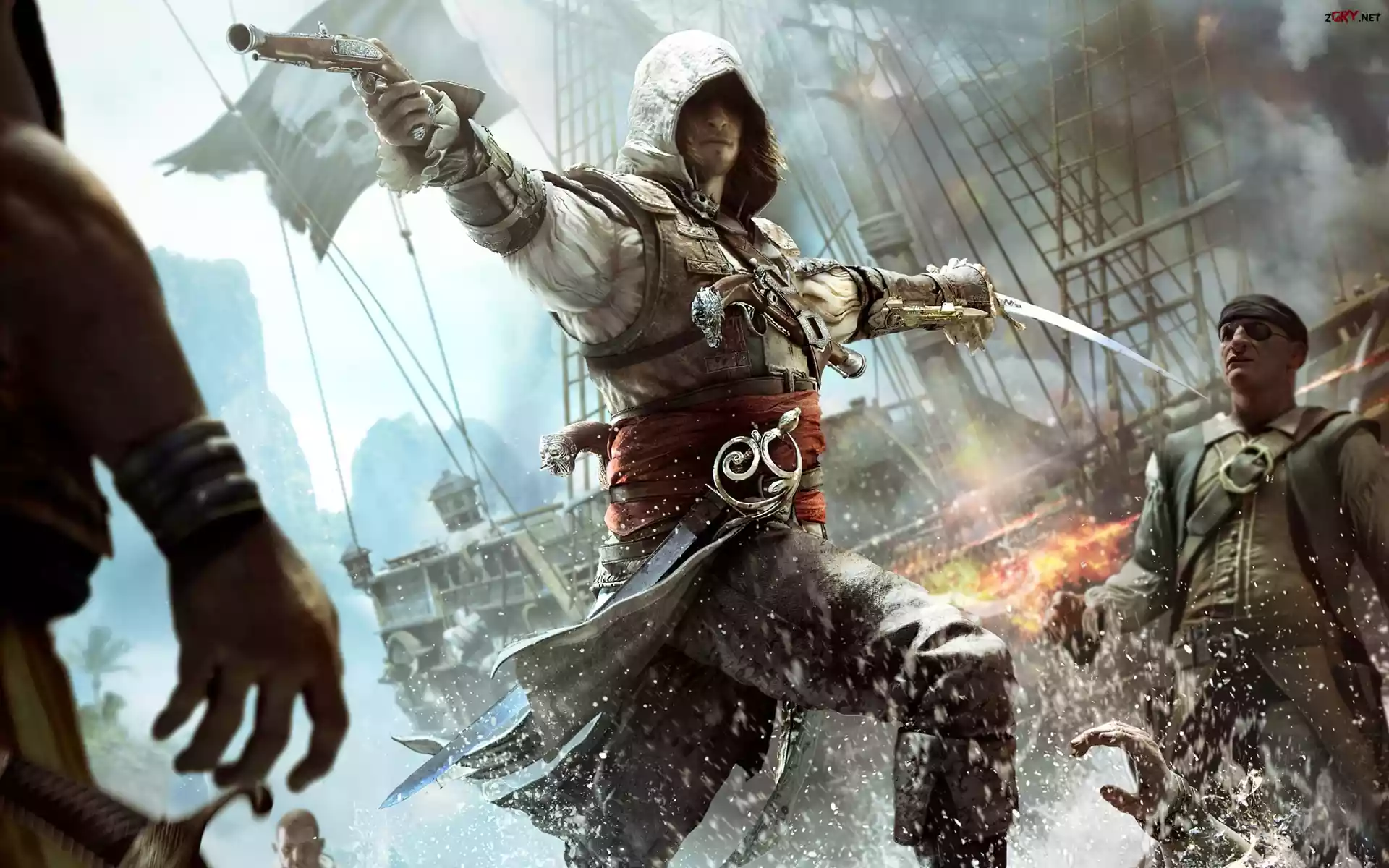 Assasins Creed, Kaptur, Broń