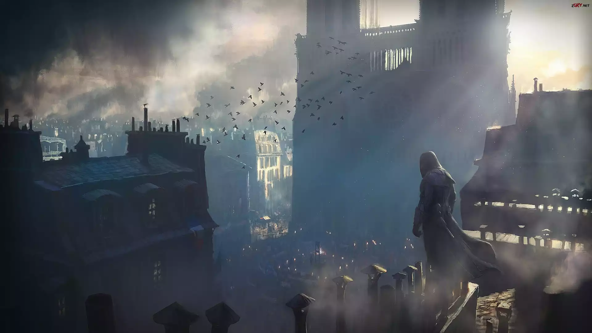 Assassins, Creed, Unity, 2014, Budynki