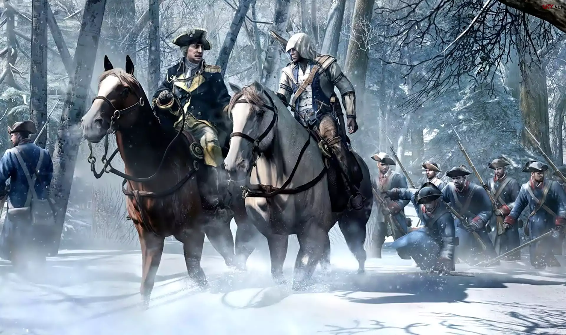Assassins Creed 3, Konie, Postacie