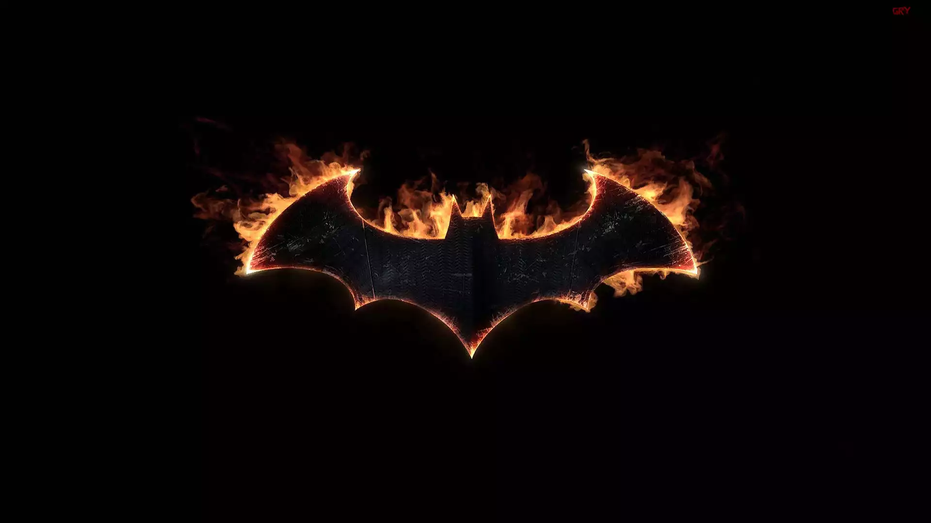 Gra, Batman Arkham Knight, Znak, Symbol, Nietoperz