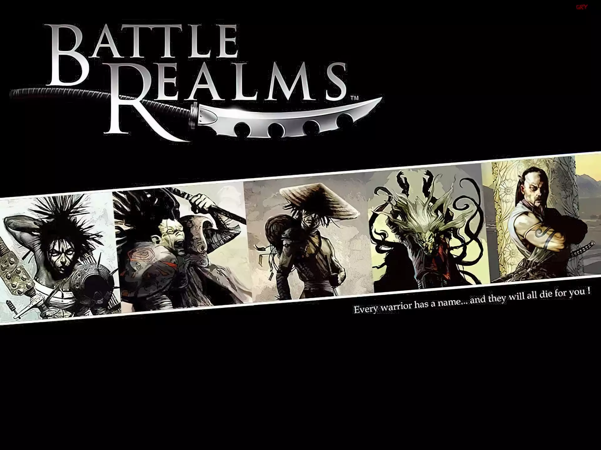 Battle Realms, Czarne, Tło
