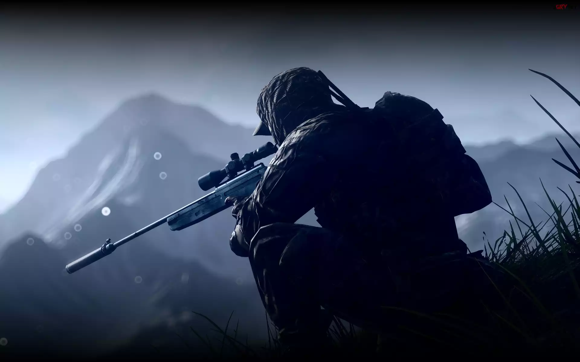 Battlefield 4, Żołnierz, Snajper, Góry