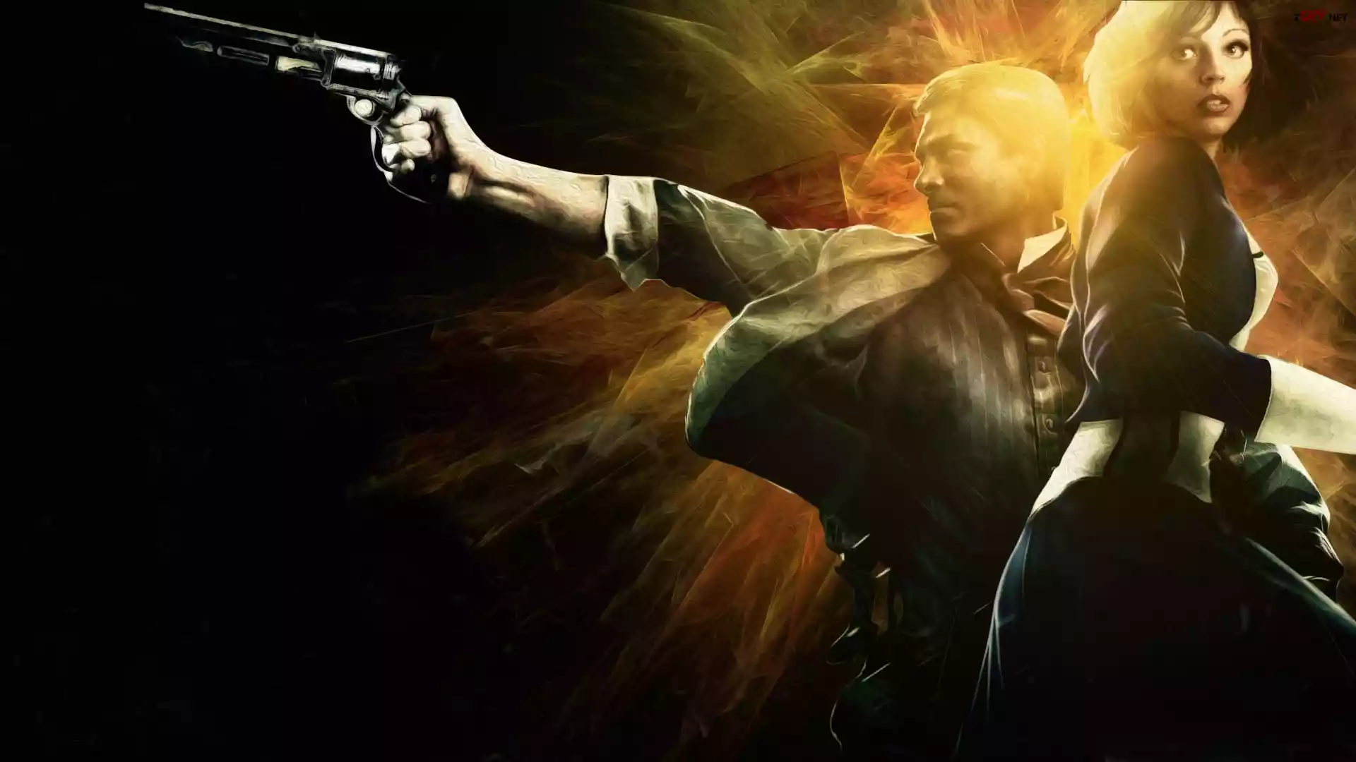 Bioshock Infinite, Booker, Elizabeth