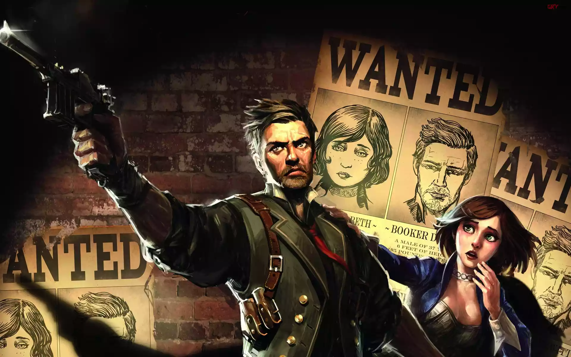 Bioshock Infinite, Booker, Elizabeth