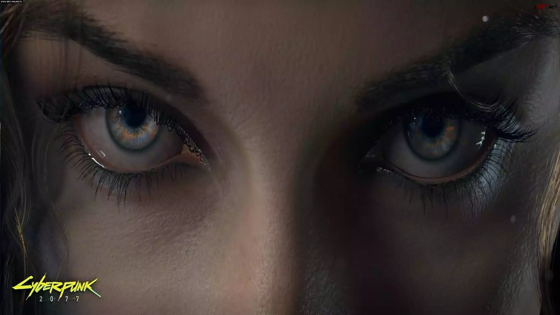 Cyberpunk 2077, Kobieta, Oczy