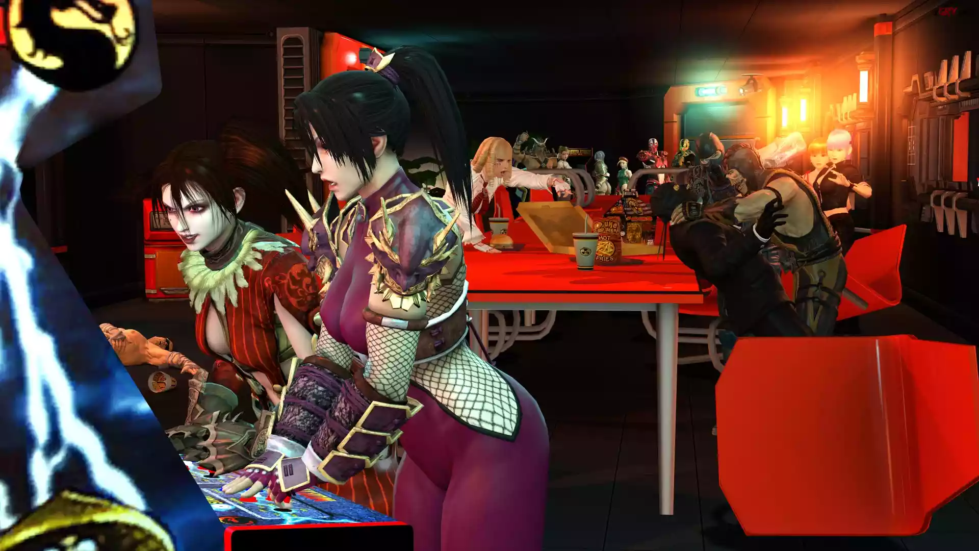 Dead Or Alive, Street Fighter, Klub