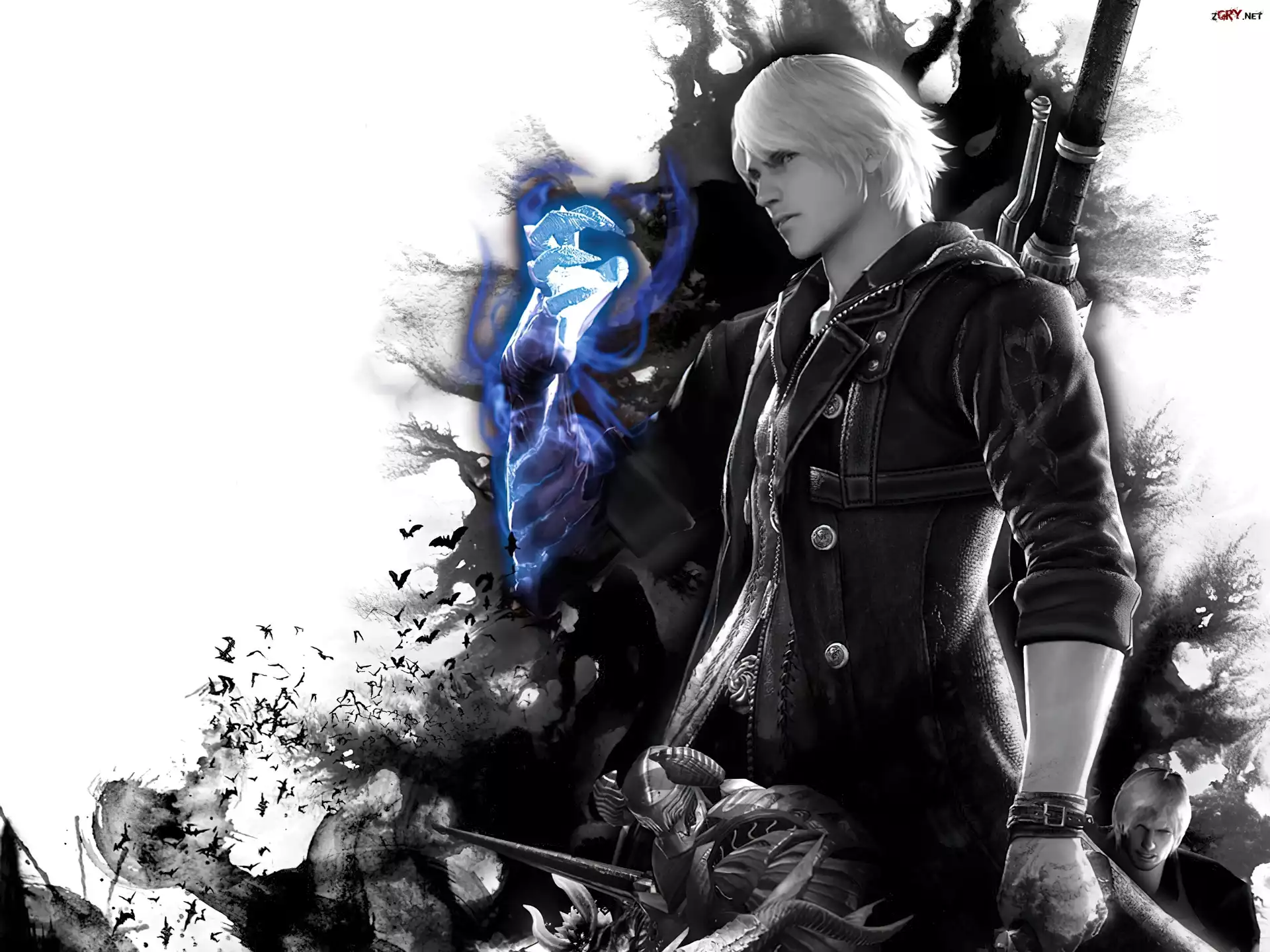 Devil May Cry, Niebieska, Ręka