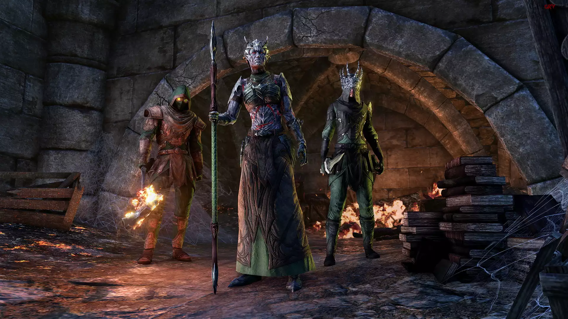 The Elder Scrolls Online Blackwood, Trzy, Postacie