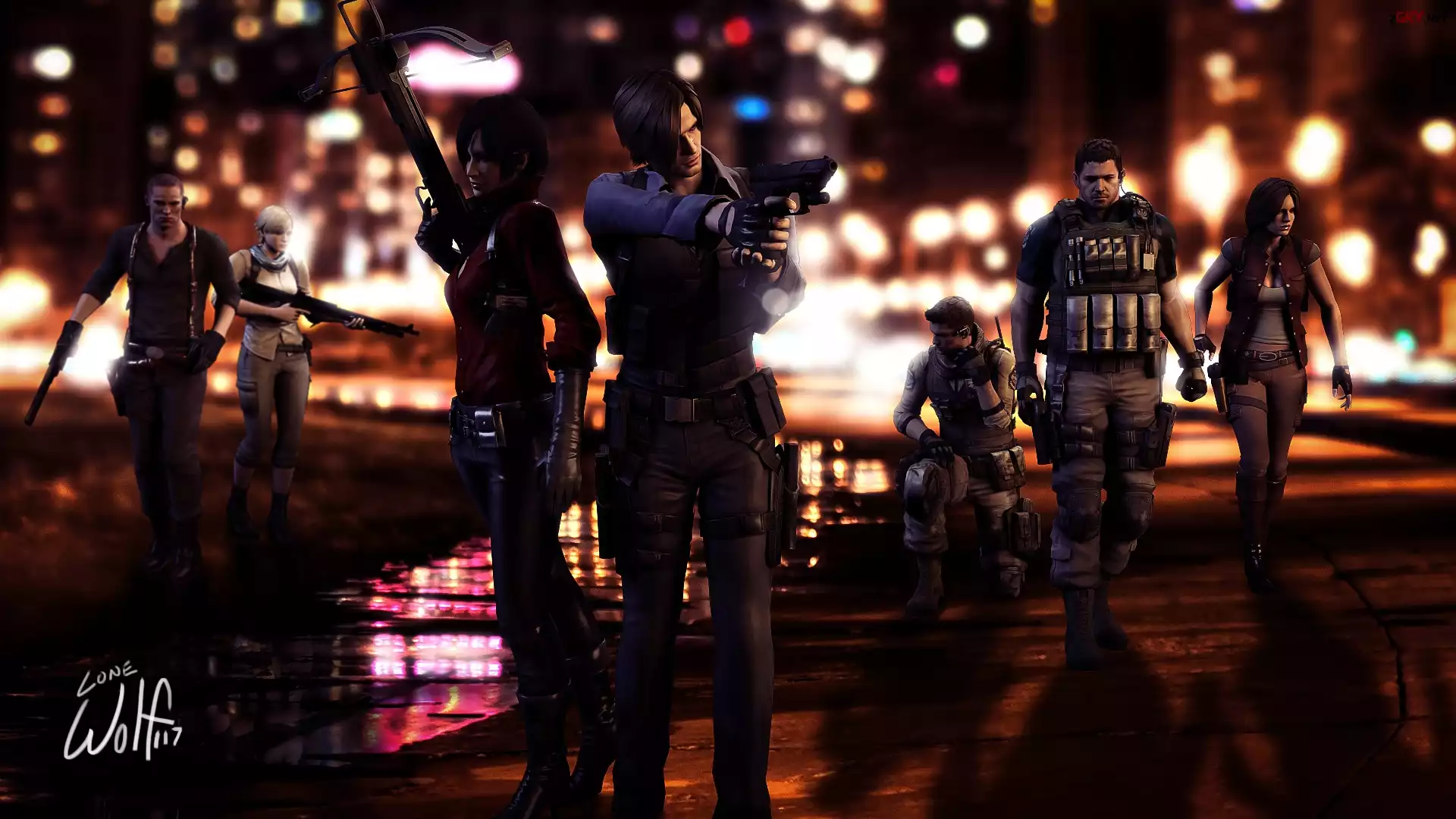 Resident Evil, Postacie