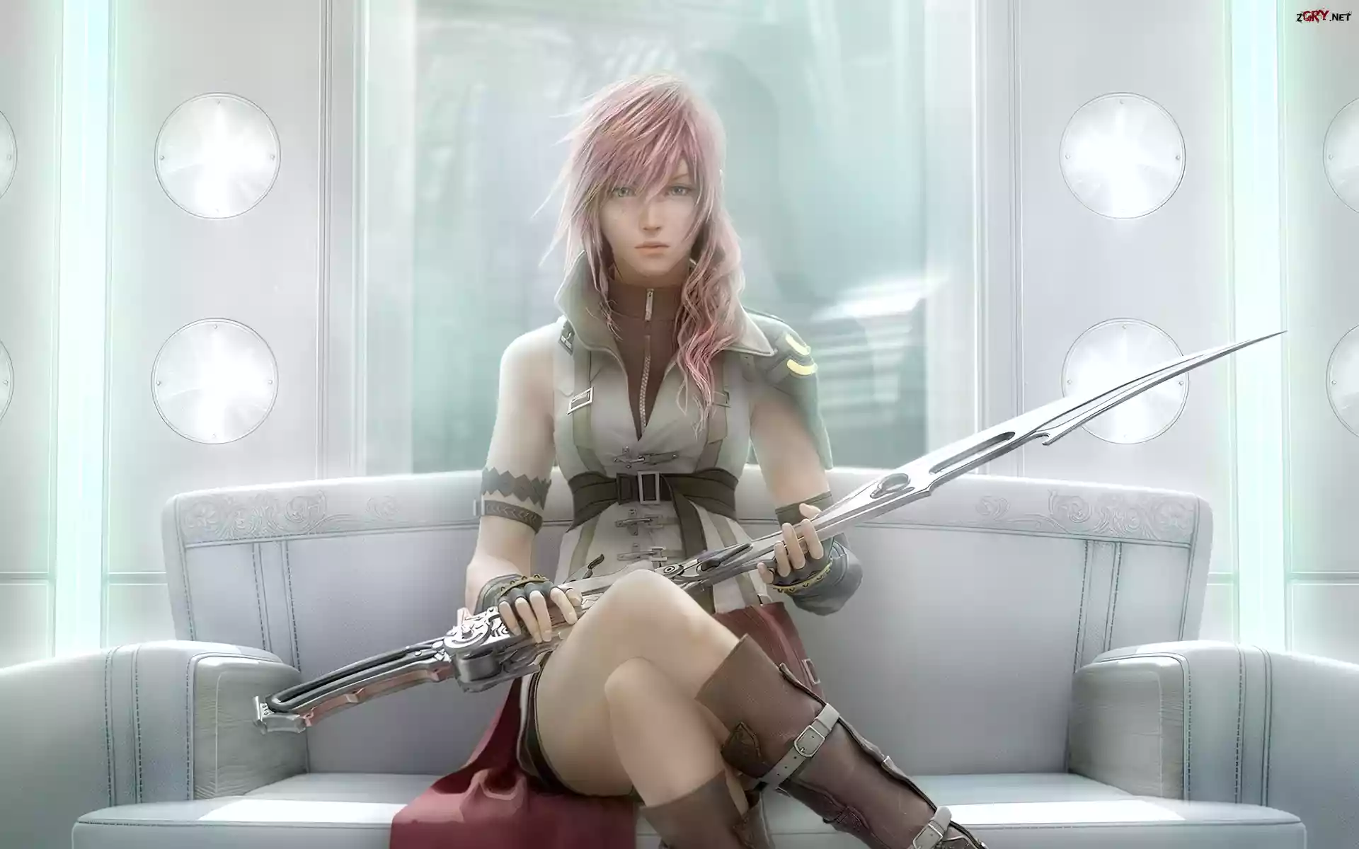 Final Fantasy, Kobieta, Miecz