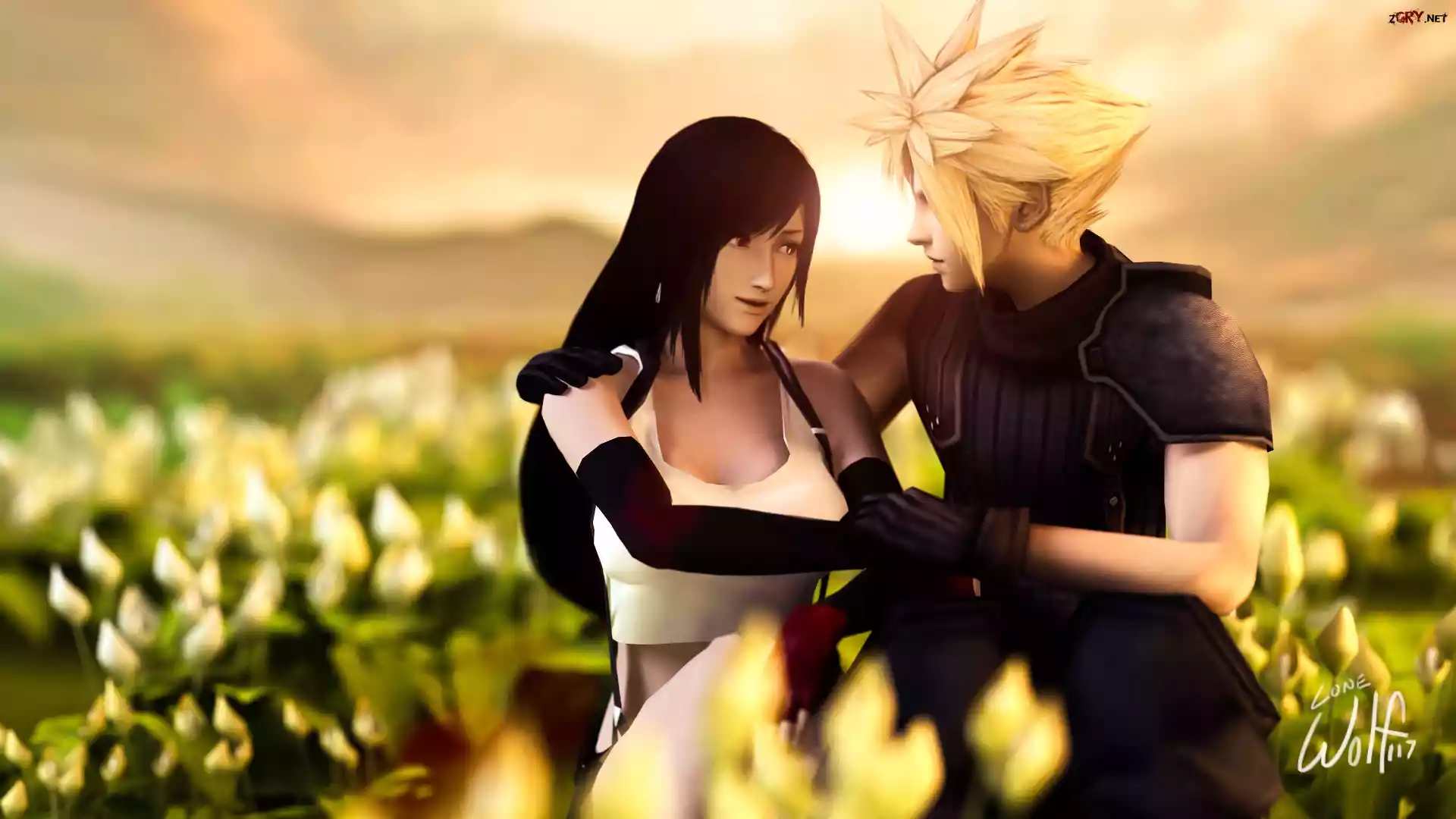 Final Fantasy, Tifa Lockhart, Cloud