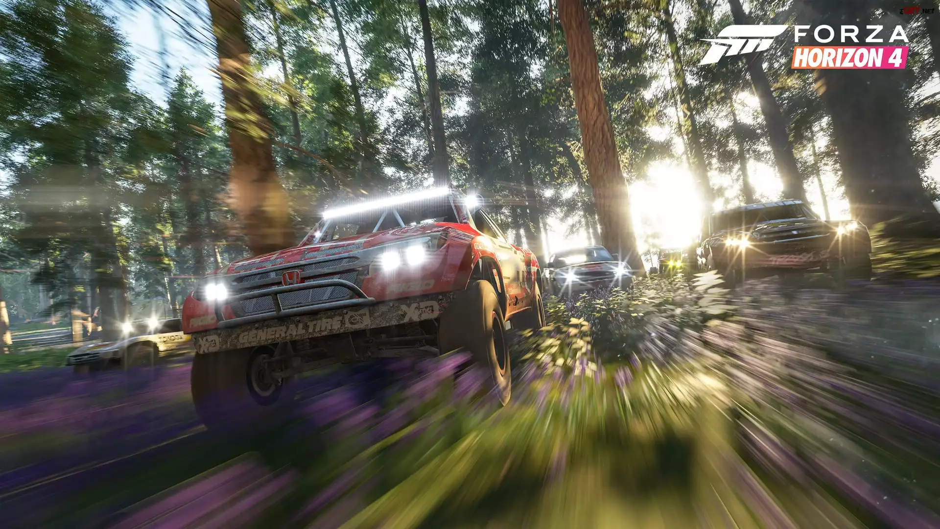 Forza Horizon 4, Samochody, Wyścigi, Las