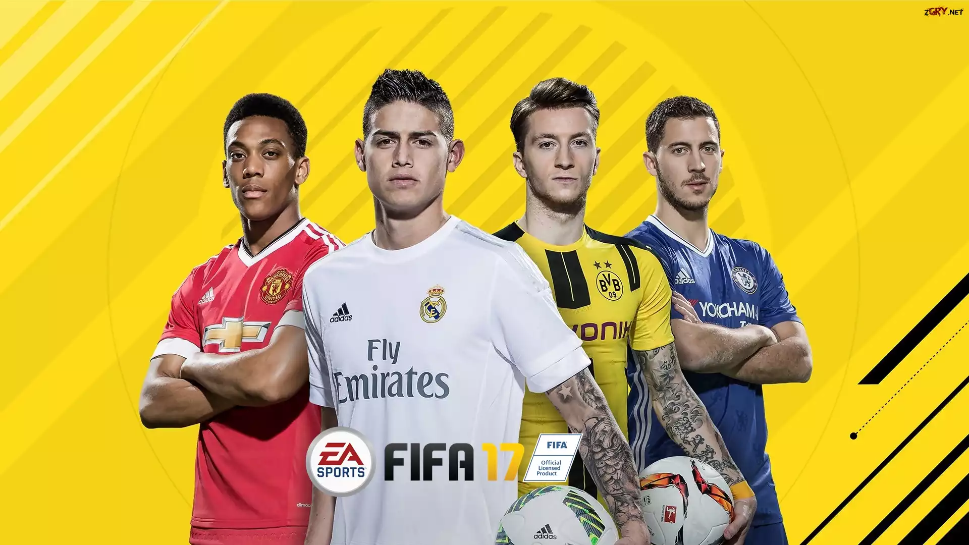 Gra, Fifa 17, Piłkarze
