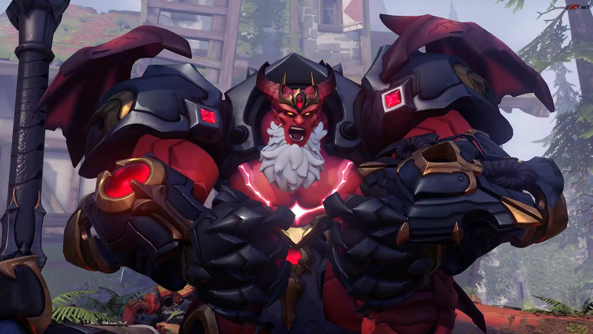 Postać, Demon Orisa, Gra, Overwatch 2