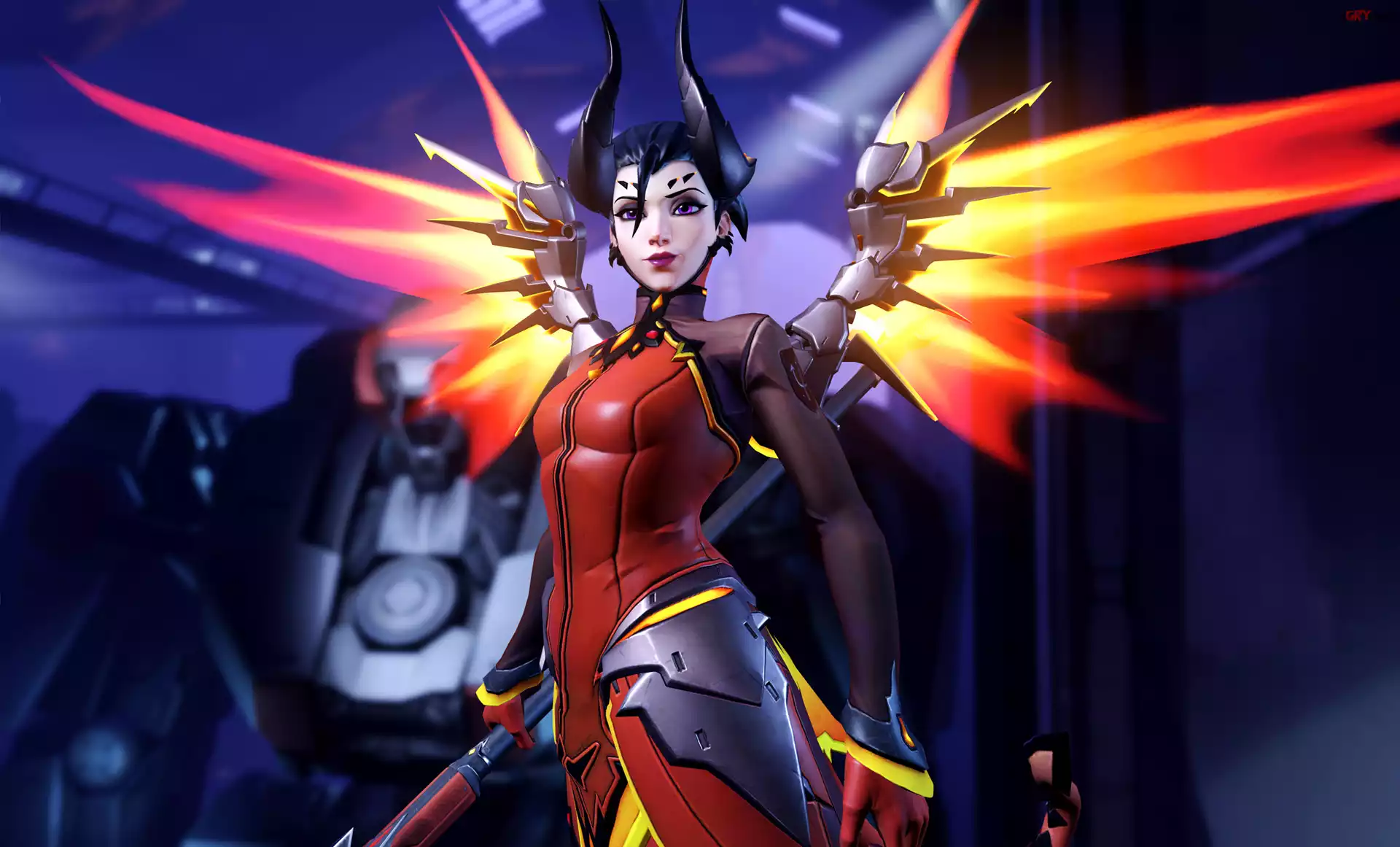 Gra, Overwatch, Mercy - Dr Angela Ziegler