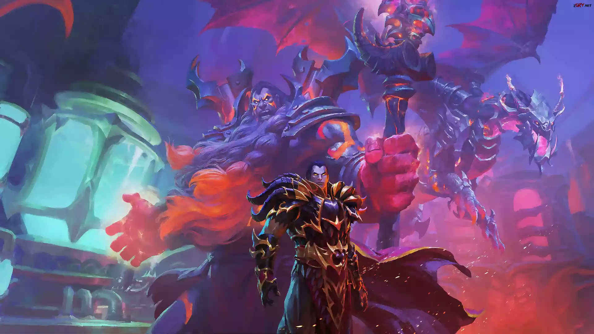 Gra, World of Warcraft Dragonflight, Postacie, Armor, Pancerze, Broń, Smok
