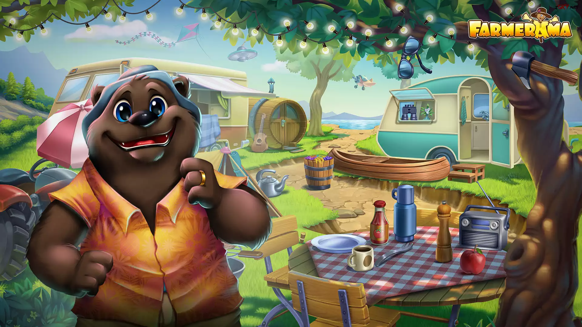 Gra, Farmerama, Niedźwiedź