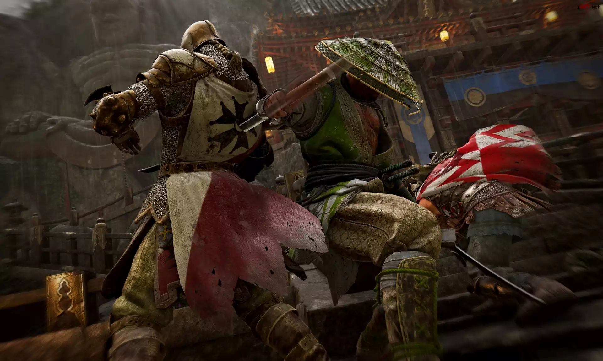 Gra, For Honor, Rycerz, Samuraj Aramusha