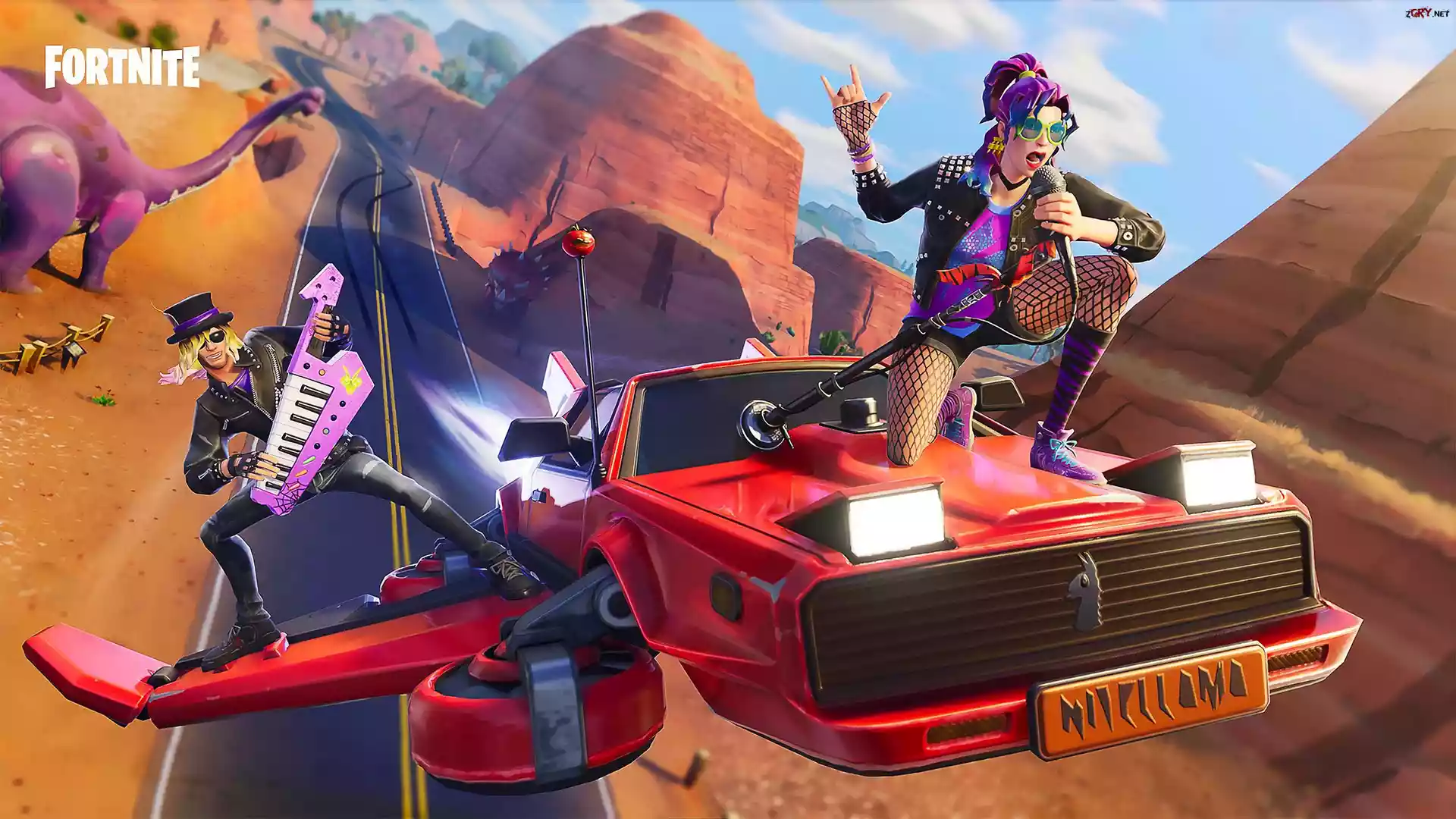 Gra, Fortnite Battle Royale, Postacie, Stage Slayer, Synth Star