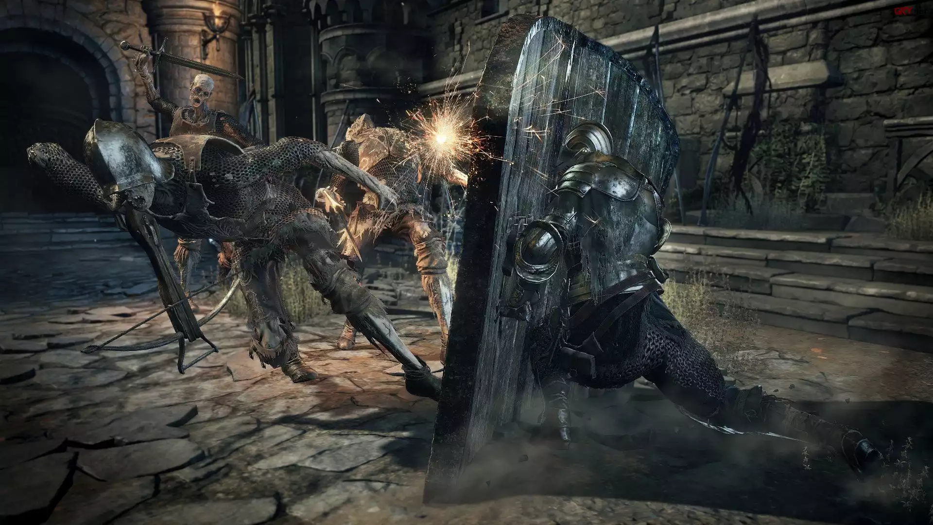 Gra, Dark Souls 3, WalczÄ…cy, Rycerz
