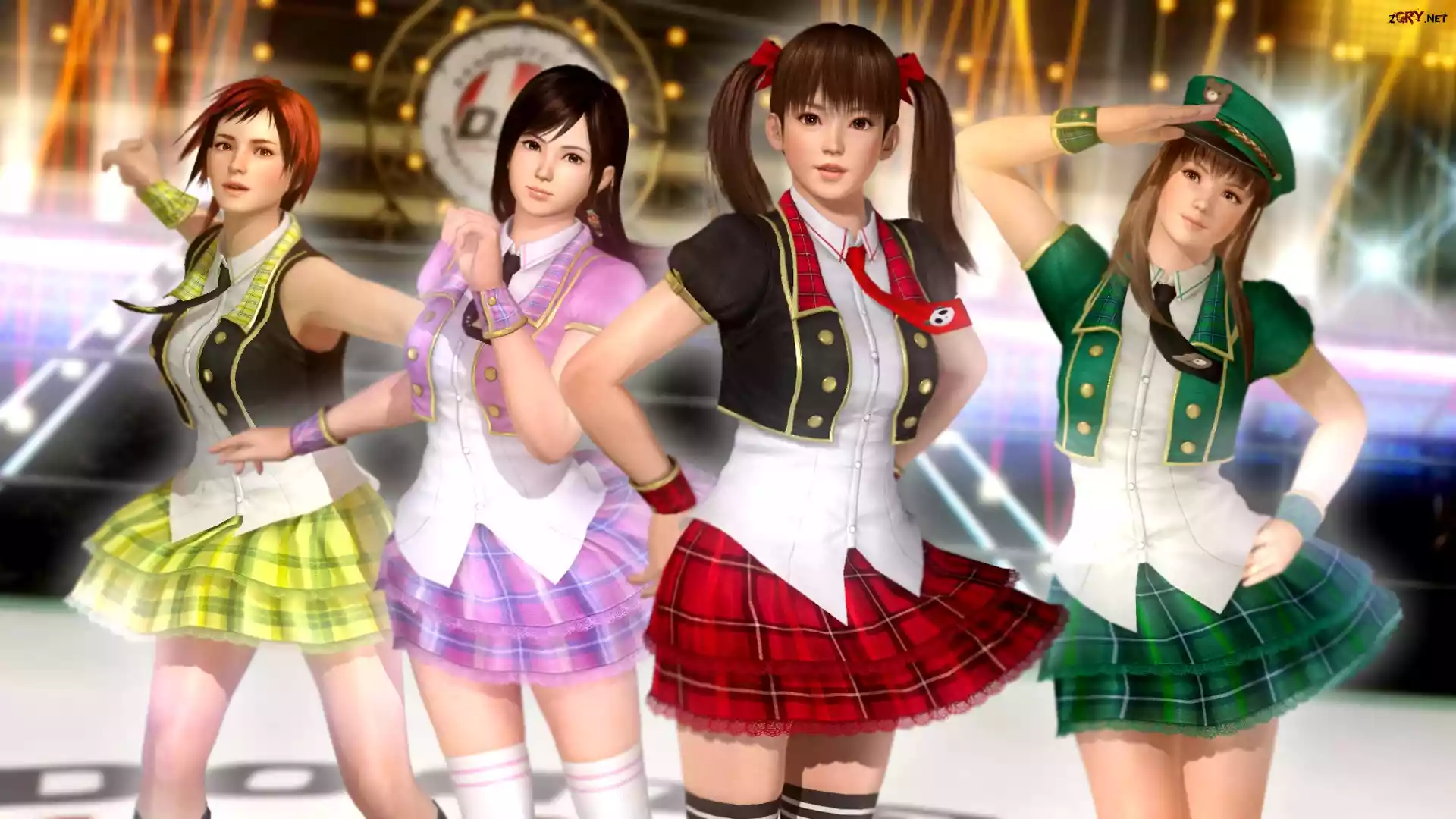 Dead Or Alive 5 Ultimate, Lei Fang, Kokoro, Mila, Hitomi