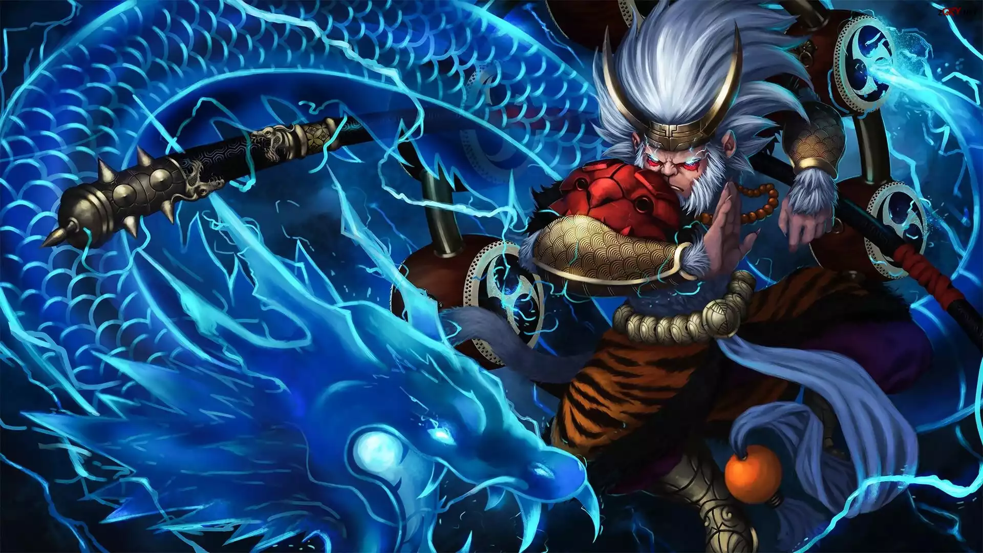 Gra, League of Legends, Postać, Wukong, Małpi Król