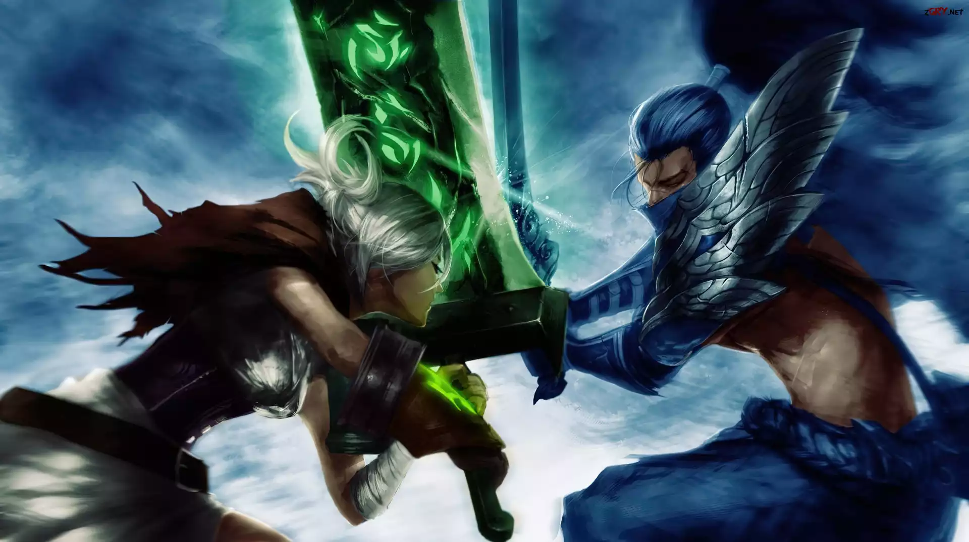 League Of Legends, Yasuo, Riven