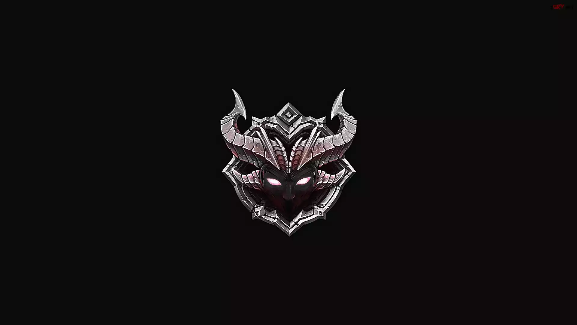 Logo, Gra, Darksiders III, Czarne, Tło