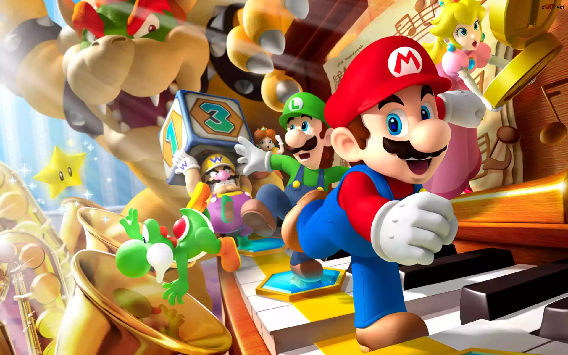 Mario, Instrumenty