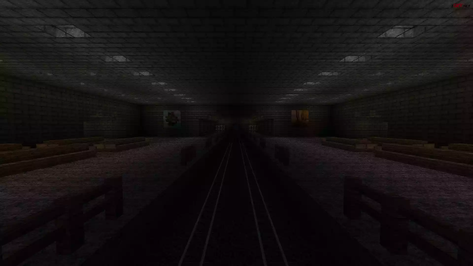 Minecraft, Metro, Peron