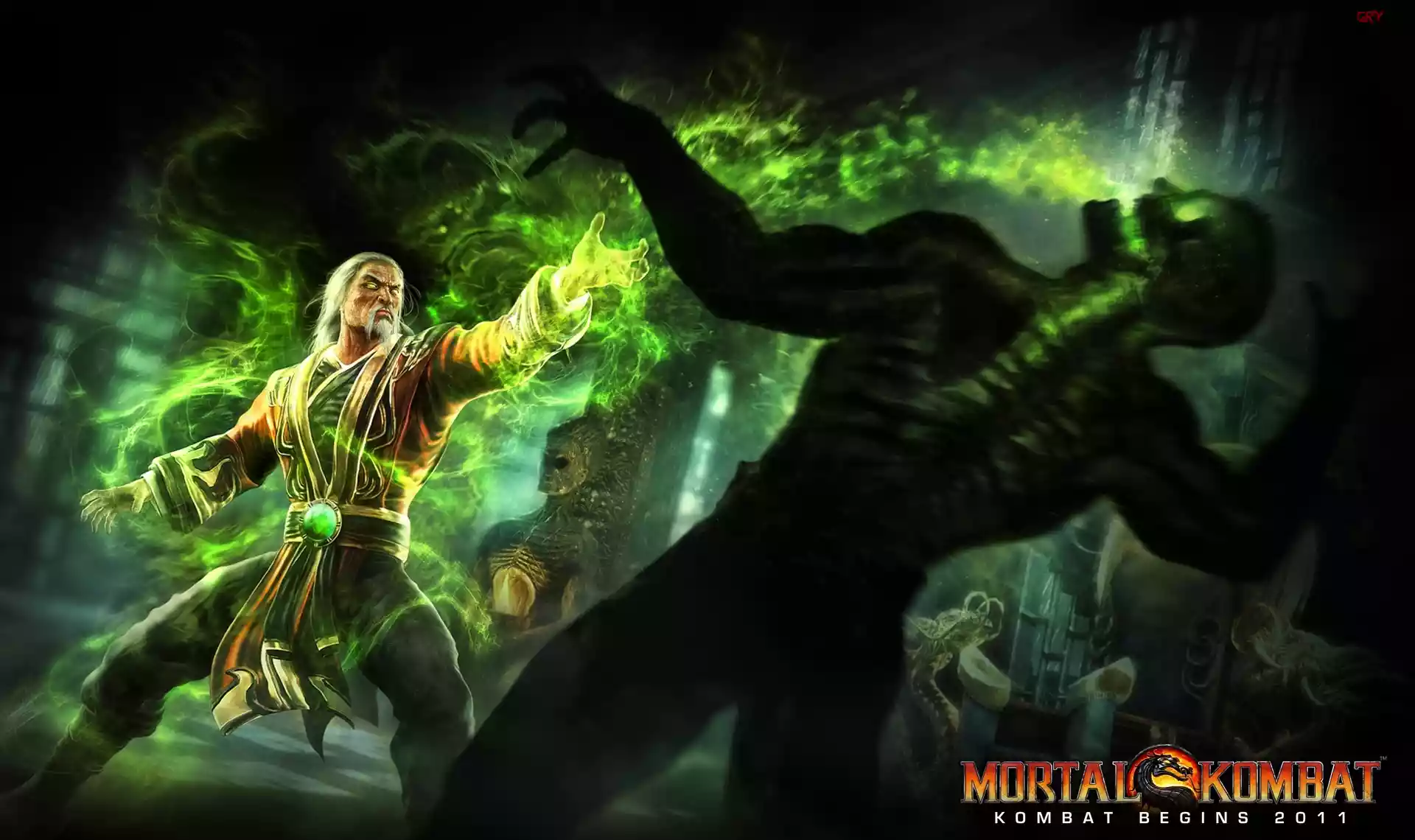 Mortal Kombat, Shang Tsung, Magia, Mężczyzna