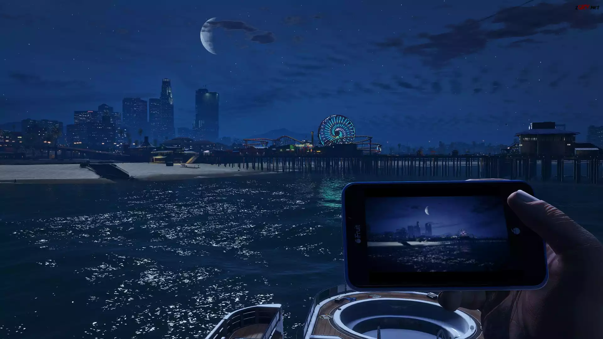 Noc, Miasto, Drapacze Chmur, Gta 5