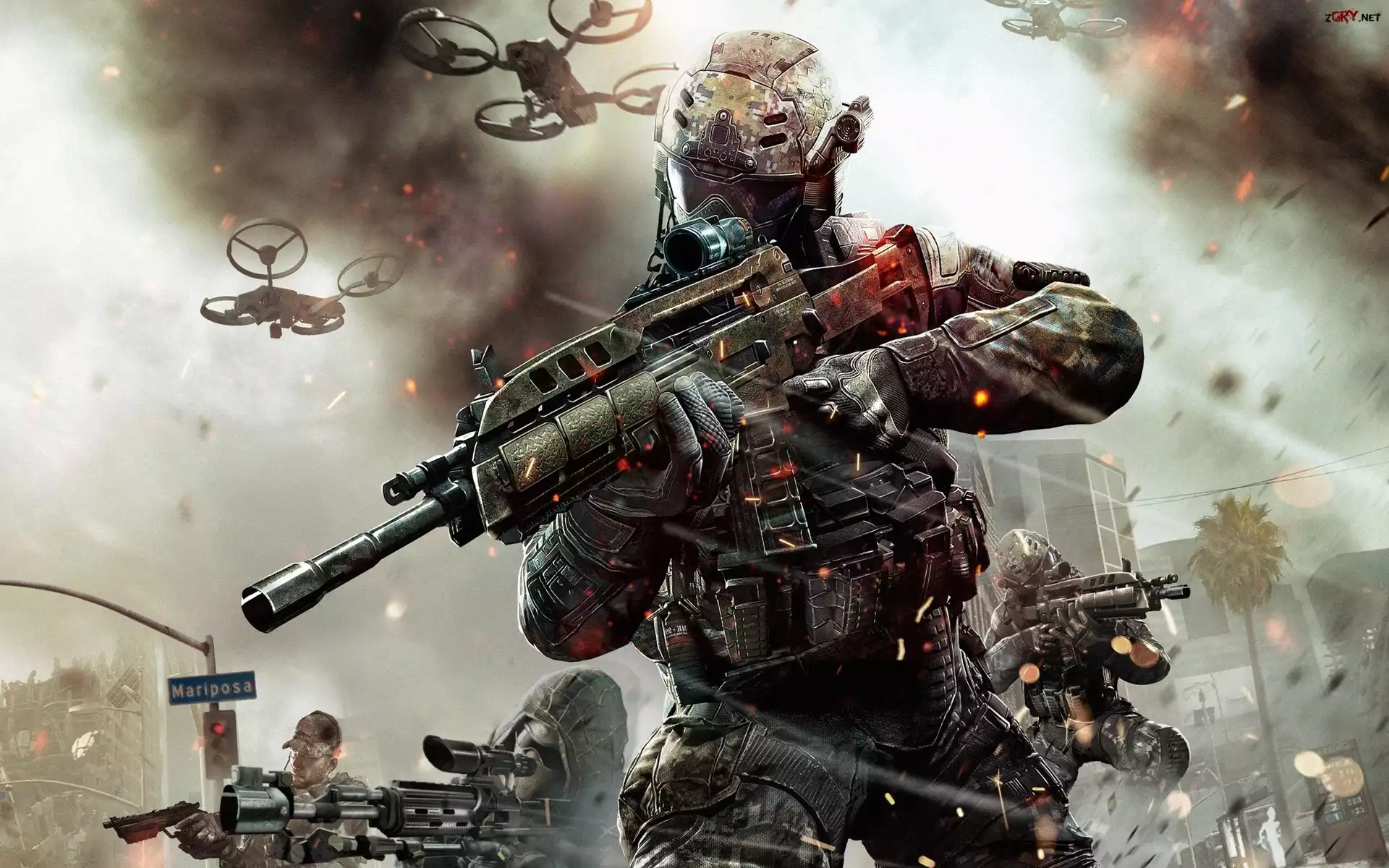 Call of Duty 2, Broń, Strzały, Żołnierz
