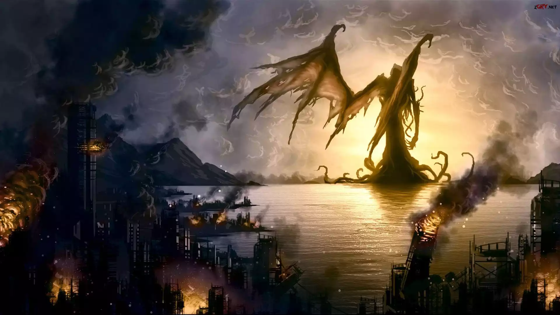 Gra, Call of Cthulhu: Mroczne zakątki świata, Postać, Miasto, Morze, Apokalipsa