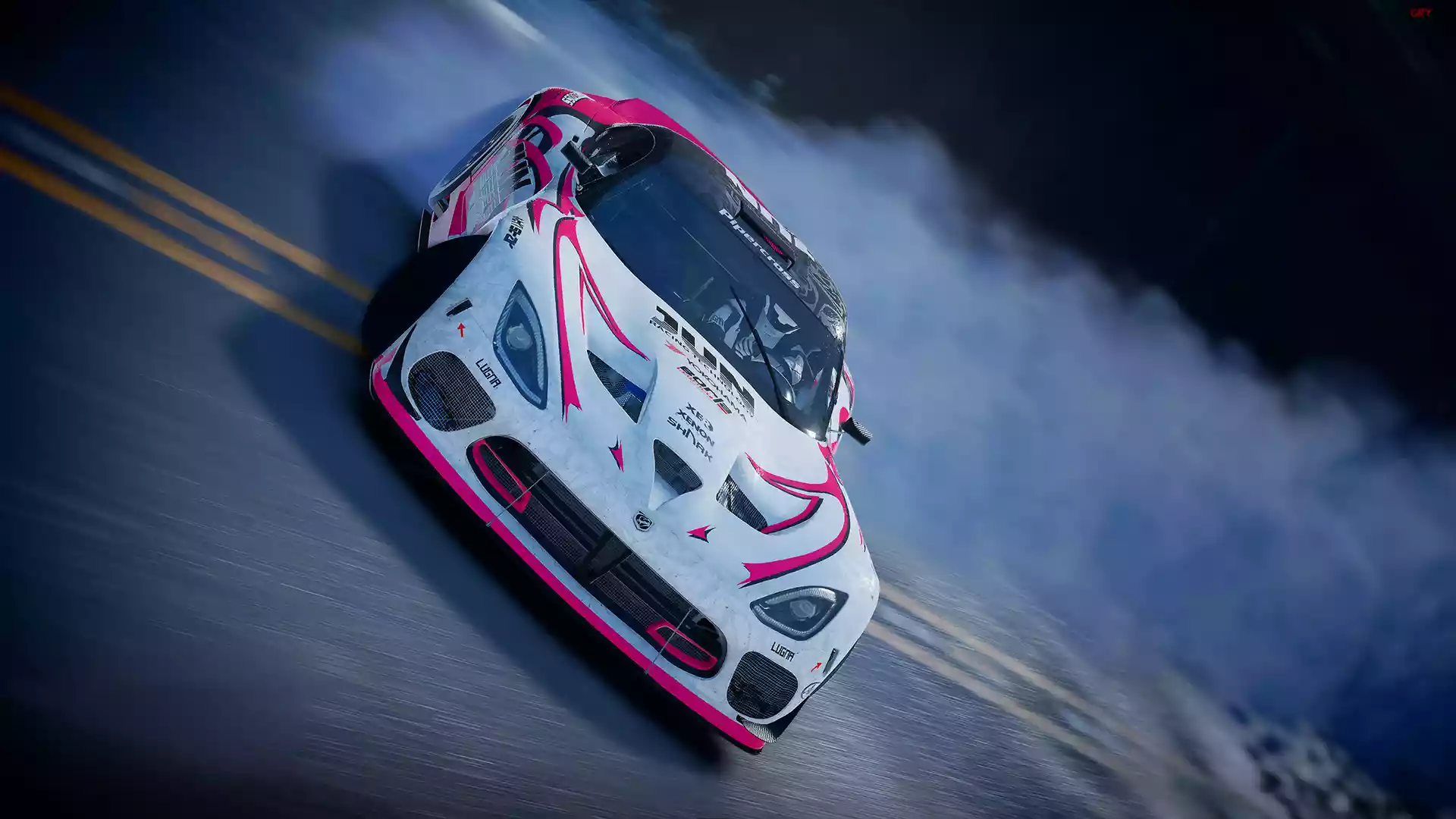 Gra, Grid Legends, Samochód, Sportowy, Biały