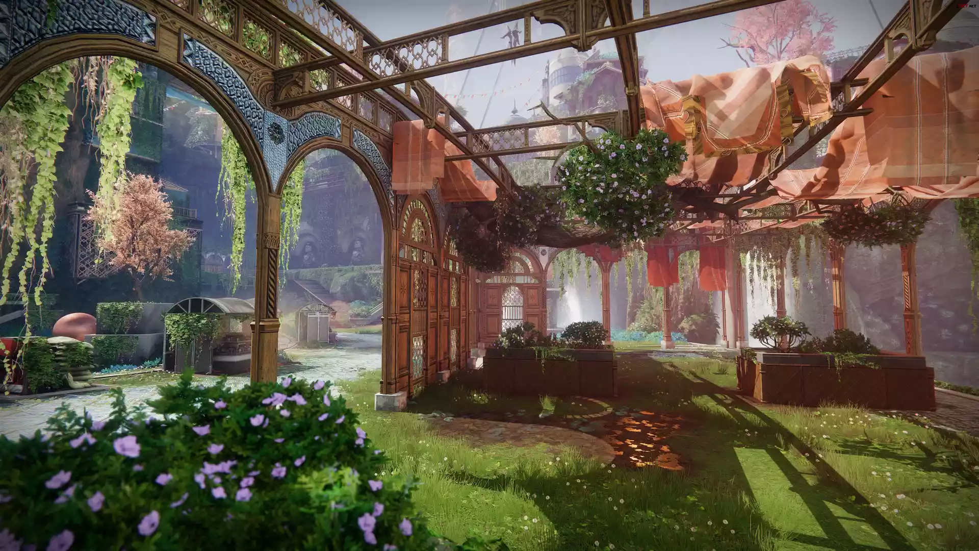 Ogród, Kwiaty, Gra, Destiny 2 The Final Shape