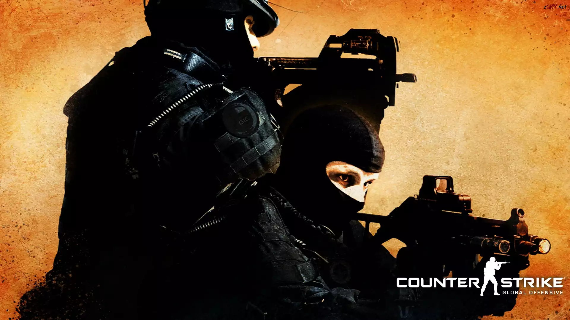 Counter Strike GO, Dwaj, Antyterroryści, Pomarańczowy