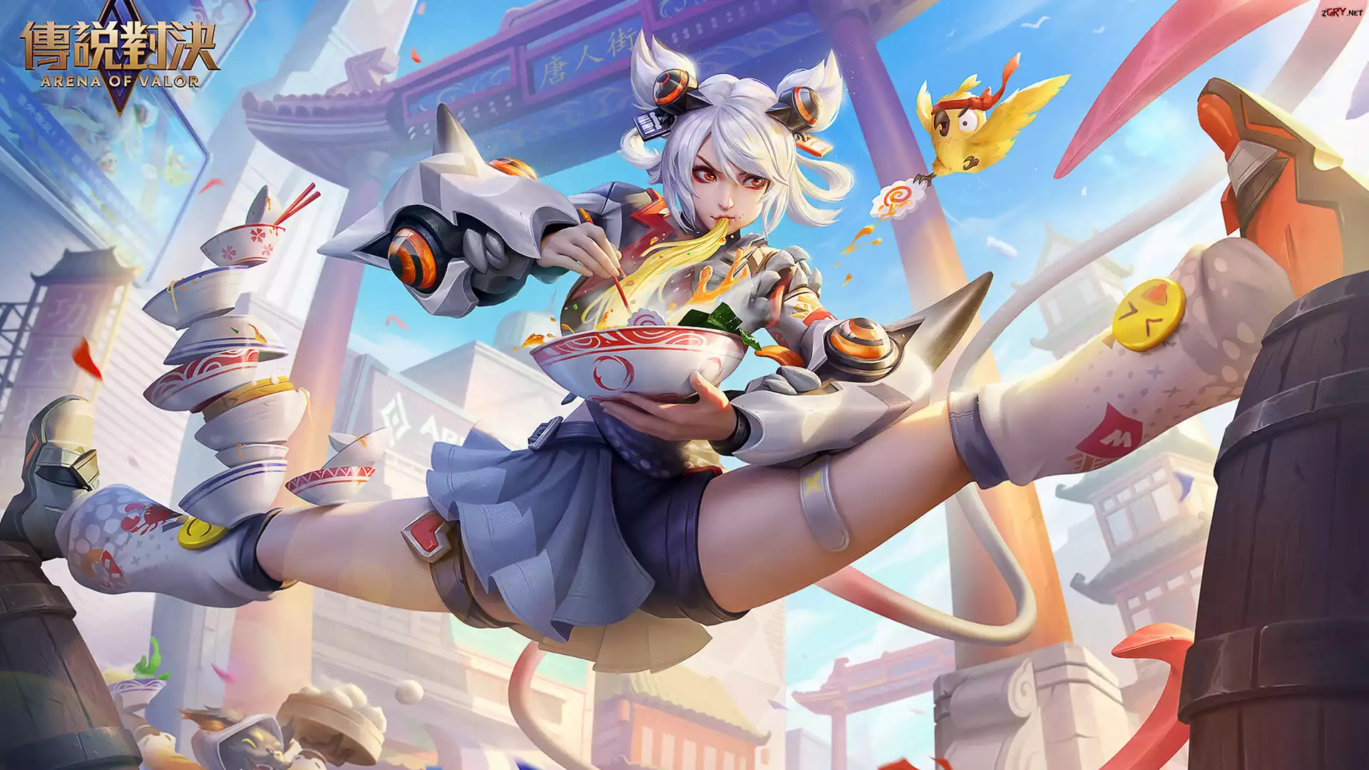 Gra, Arena of Valor, Postać, Brasenia 1, Szpagat
