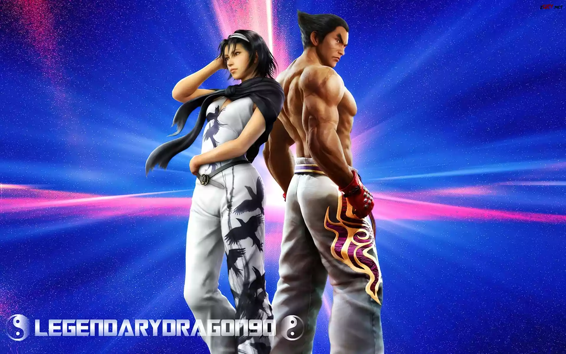Tekken Tag Tournament 2, Jun Kazama, Kazuya Mishima