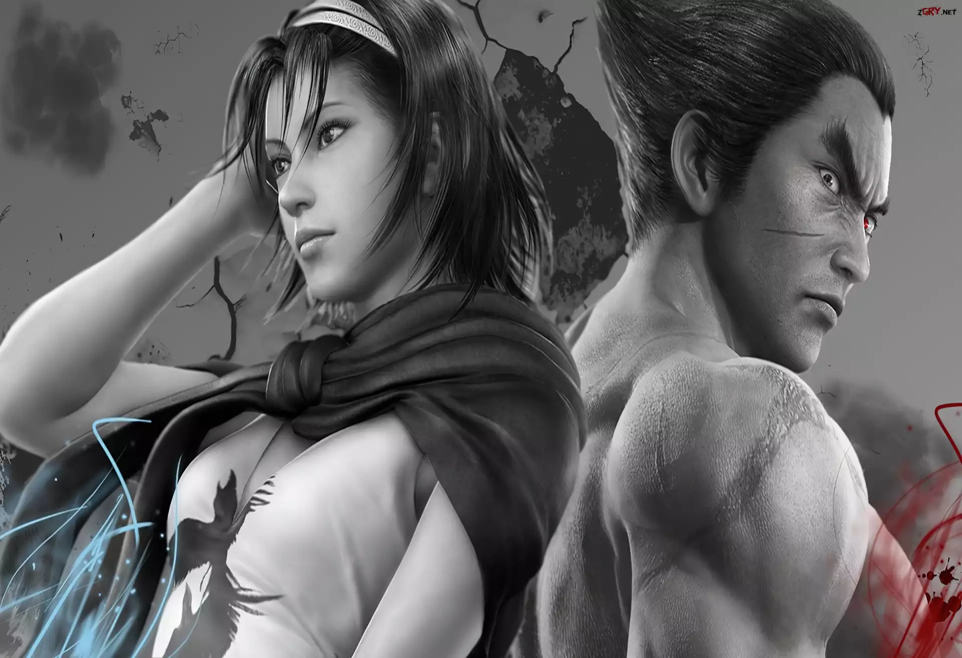 Tekken Tag Tournament 2, Jun Kazama, Kazuya Mishima