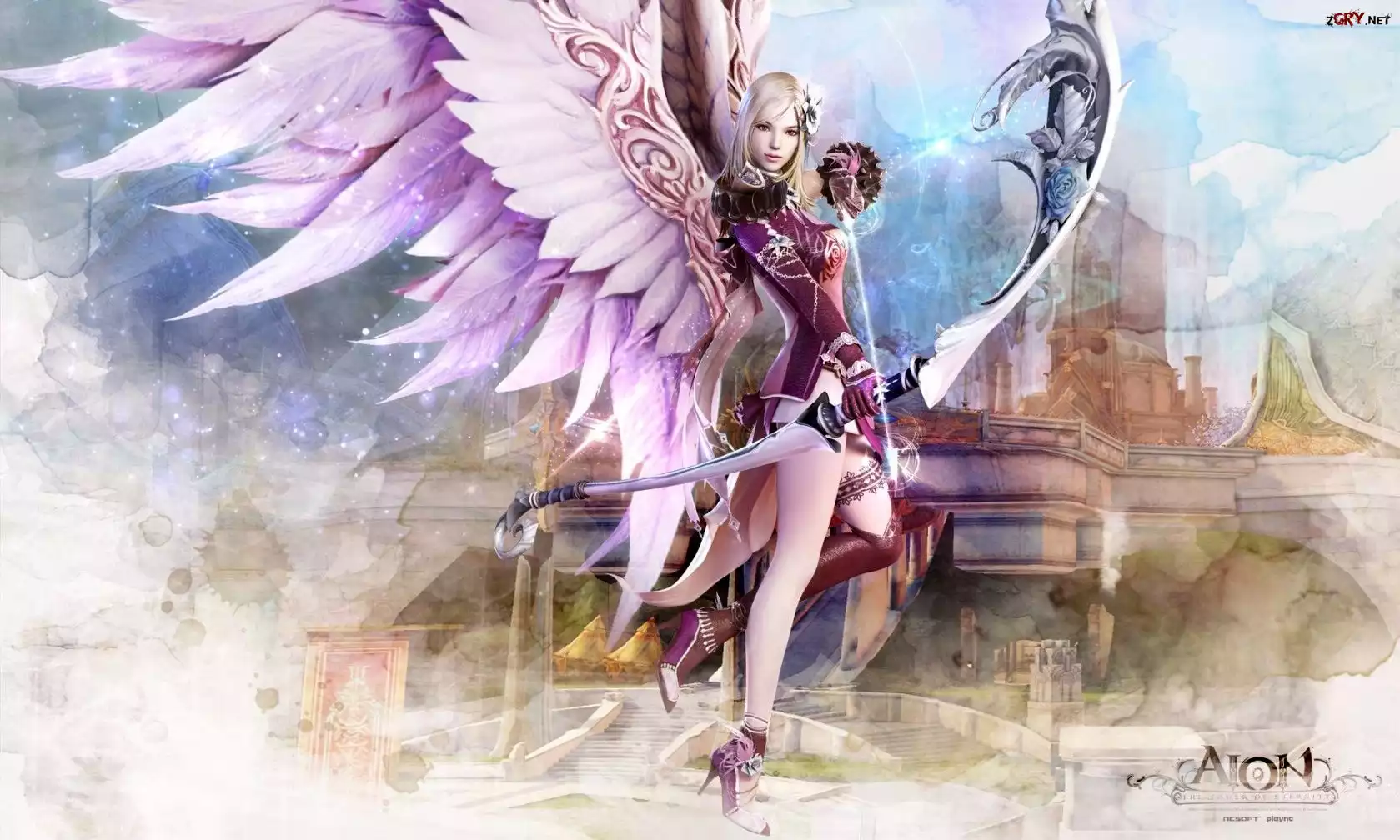 Aion The Tower Of Eternity, Kobieta, Miecz