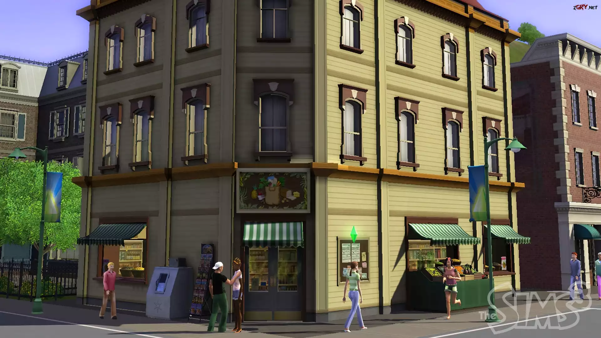 The Sims 3, Mieszkanie, Budynek