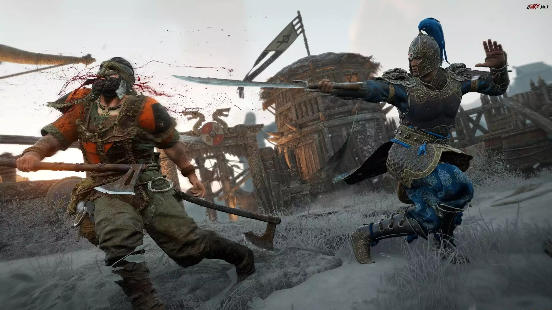 Gra, For Honor, Postacie, Wiking, Berserk, Wu Lin, Tiandi
