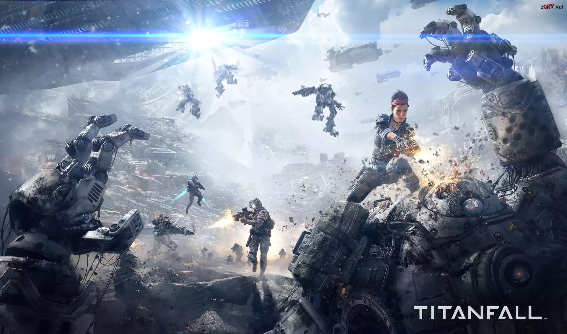 Titanfall, Walka, Roboty