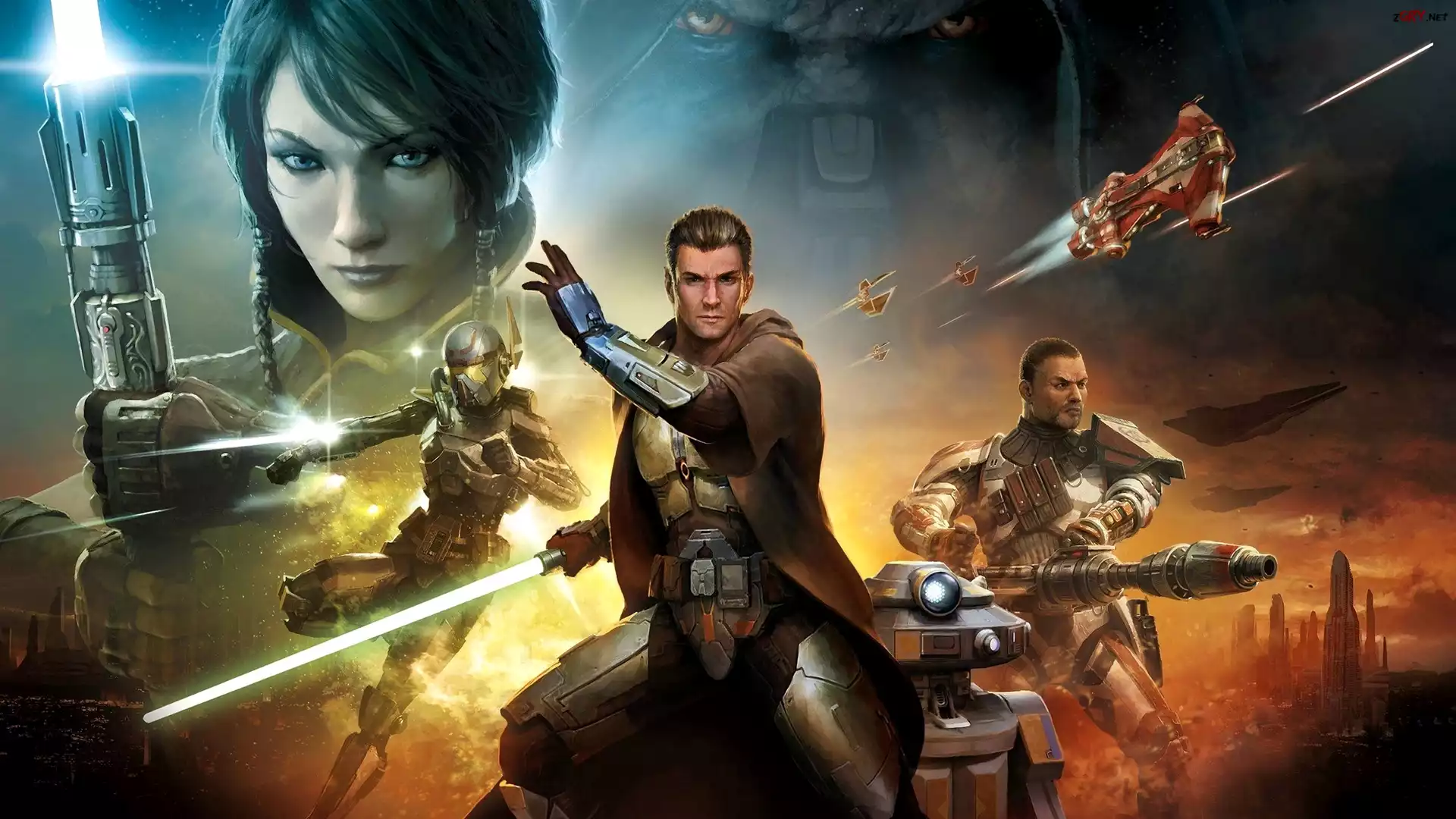 Star Wars: The Old Republic, Postacie, Walka